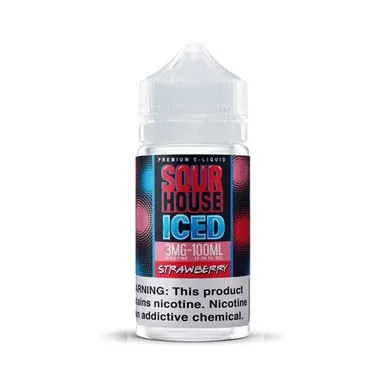 Strawberry Iced by Sour House E-Liquid
