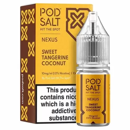 Pod Salt Nexus Sweet Tangerine Coconut - Eliquidsupply
