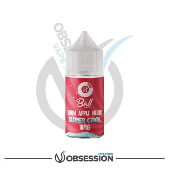 8 Ball Boom Apple Melon Super Cool MTL E-Liquid 30ml