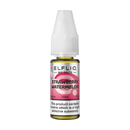 Strawberry Watermelon Elfliq Nic Salt by Elfbar - 10ml - 5mg - Vape Product