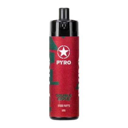 Double Apple PYRO 12000 - Customer Group#Consumer~Nicotine#5mg~Size#Single>10 Pack