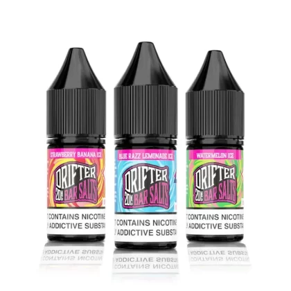 Drifter Bar Salt Nic Salt E Liquid Watermelon Strawberry Bubblegum - Nicotine Strength#20mg>10mg>5mg (06DE29)