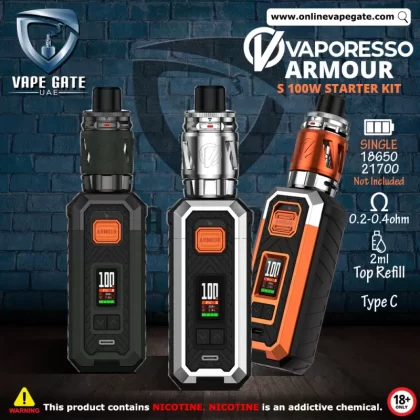 Vaporesso Armour S 100W Starter Kit - Green