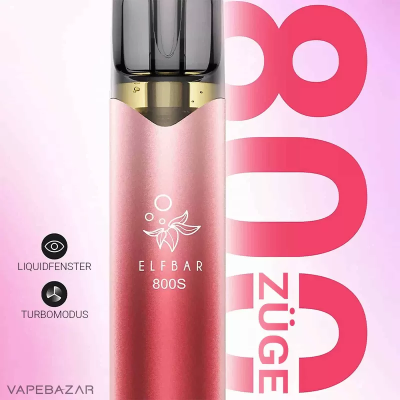 Elf Bar 800 – Cherry - Elf Bar / ca. 800 / 550 mAh / 20mg/ml - Image 2