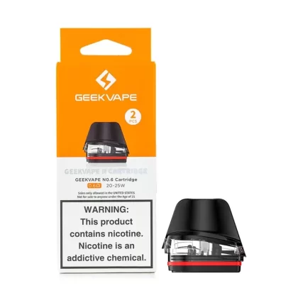 GeekVape N Cartridge 2pk - Style#1.2 9-14w>0.6 20-25w (73BFEE)
