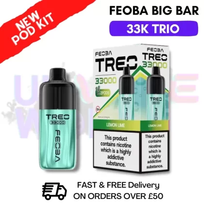 Lemon Lime Feoba Treo 33K Puff Pod Kit