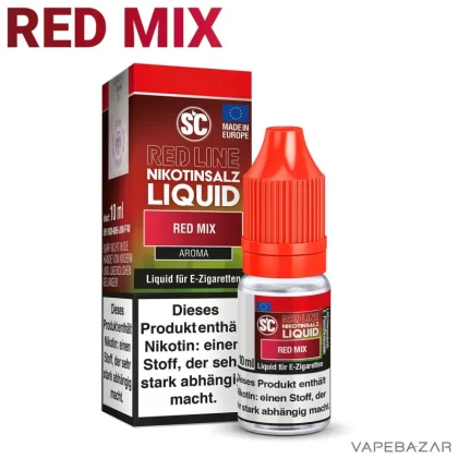 SC Red Line Nikotinsalz Liquid – Red Mix - Vapebazar