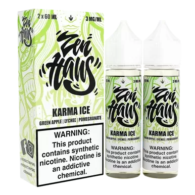 Karma Ice by Zen Haus Series E-Liquid x2-60mL