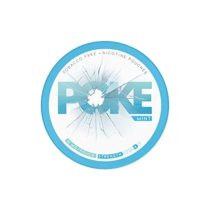 Poke Mint Nicotine Pouches - Strength#16mg>12mg>9mg