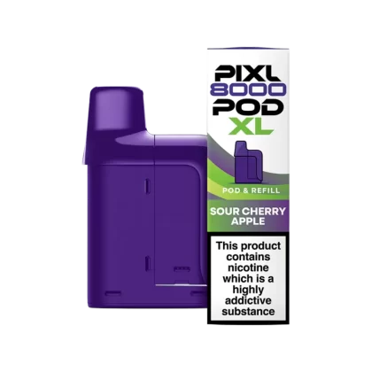 Sour Cherry Apple Pixl 8000 Refill Pack - Vapeshop Co