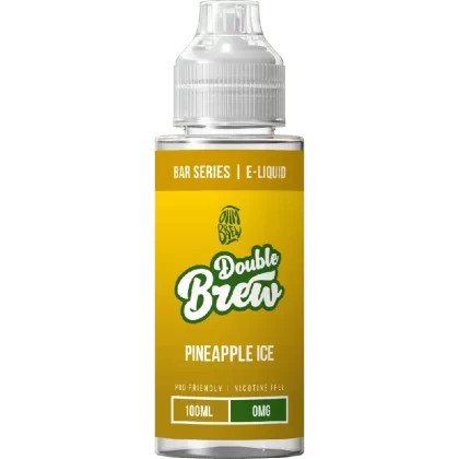 Ohm Brew Double Brew 100ml Shortfill E-Liquid Pineapple Ice