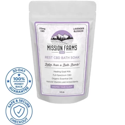 Mission Farms Rest CBD Bath Soak - Ejuicewarehouse