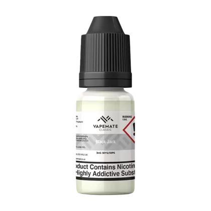 Vapemate Classic Black Jack 10ml - 50VG / 50PG / 6mg - Ecigwizard