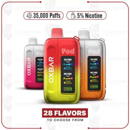 OXBAR x Pod Juice ICE-NIC Control 35K Puff Disposable - Thevapersworld