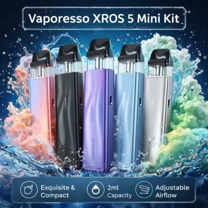 Vaporesso XROS 5 Mini Kit - Flowing Blue - Vapeciga