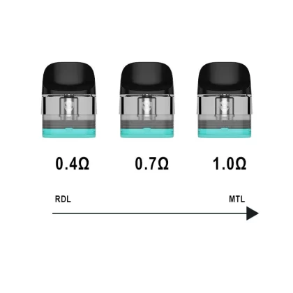 VOOPOO Argus Snap Pod Cartridge for Argus/Argus Se Kit, Argus P1/P1s/P2/P3 Kit, Argus G / G2/ G2 Mini / G3 Pod Kit,Argus Z/Z2,Argus A / ARGUS Klyc, ARGUS Matrix Kit 2ml (3pcs/pack) - 0.4ohm