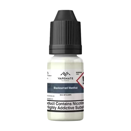 Vapemate Classic Blackcurrant Menthol 10ml - 70VG / 30VG / 18mg (Discontinued) - Ecigwizard