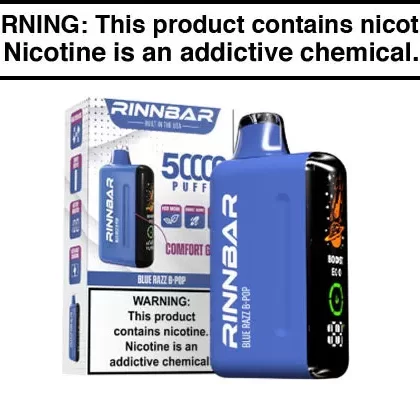RINN BAR DISPOSABLE VAPE – 50,000 PUFFS - Vapejuice