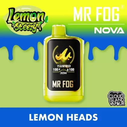 MR FOG NOVA 36K Disposable Vape – Lemon Steezy Lemon Heads