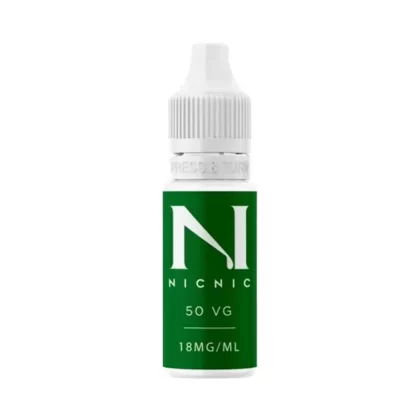 Nic Nic Flavourless Nicotine Shot 50VG - Strength#18mg (C69BDD)