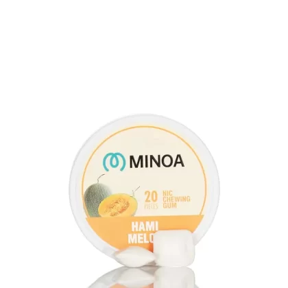 Minoa Nicotine Gum - Pack of 20 - Iced Cola 4mg