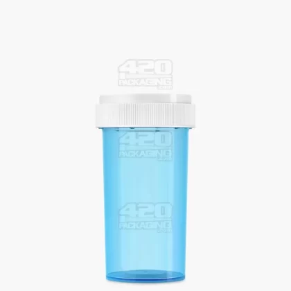 Child Resistant | Blue Reversible Cap Vials | 40dr – 10g – 150 Count - Ejuicewarehouse