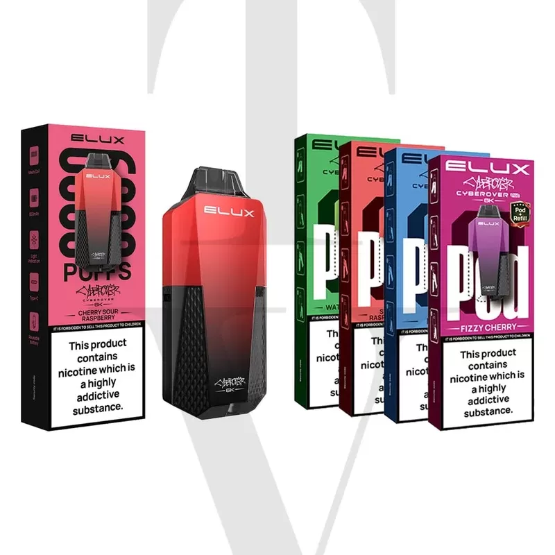 ELUX CYBEROVER 6K VAPE KIT – 30K BUNDLE