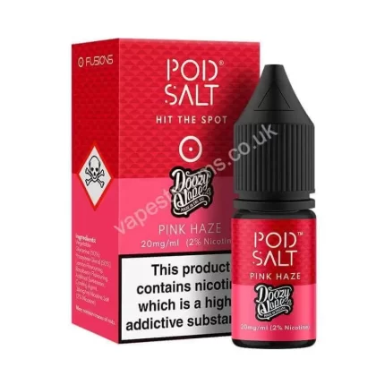 Pink Haze Nicotine Salt E-Liquid By Pod Salt Fusions Range - Vapestreams Co