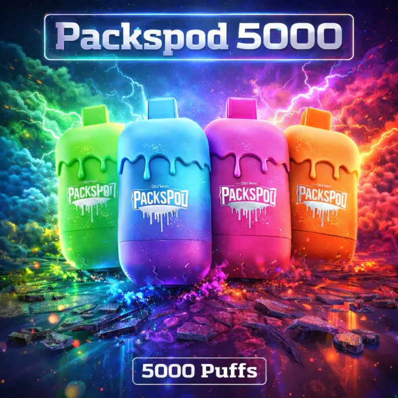 Packspod 5000 - Pina Colada - Vapeciga - Image 2