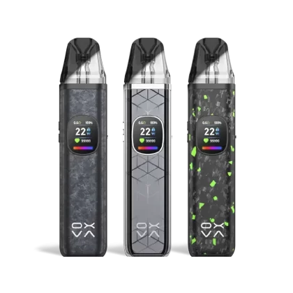 OXVA XLIM Pro 2 DNA - Frost Titanium Blue, Luminous Forged Carbon Fiber