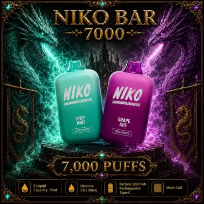 NIKO Bar 7000 - Blueberry Cereal Donut Milk (BLK Series)
