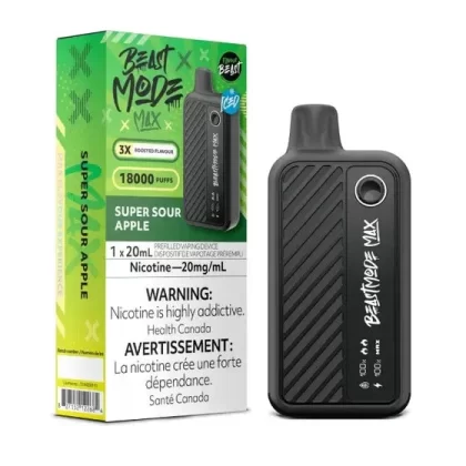Flavour Beast Beast Mode Max 18K Disposable – Super Sour Apple