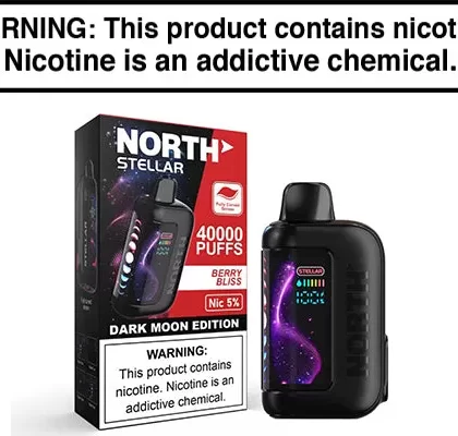 NORTH STELLAR 40K DISPOSABLE VAPE – 40,000 PUFFS - Vapejuice