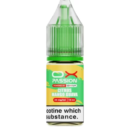 Citrus Mango Guava OX Passion Nic Salt E-Liquid by OXVA - 10ml - 10mg