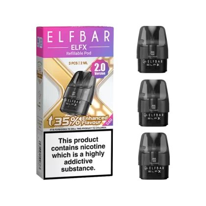 Elfbar ELFX 2.0 Pods - 0.6 Ohm - Ecigwizard