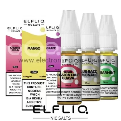 Elf Bar – ElfLiq Nicotine Salt Liquid – All Flavors