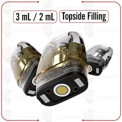 VooPoo Argus Replacement Pod Cartridge V2 -3PK - Thevapersworld