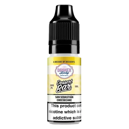 Dinner Lady Dessert Bar Salts San Sebastian Cheesecake Nic Salt