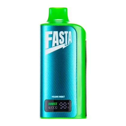 Miami Mint FASTA PLUGIN 18000 - Nicotine#50mg~Size#Single>5 Pack (092D23)