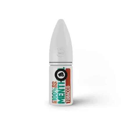 TOBACCO NICOTINE SALT E-LIQUID BY RIOT SQUAD 100% MENTHOL