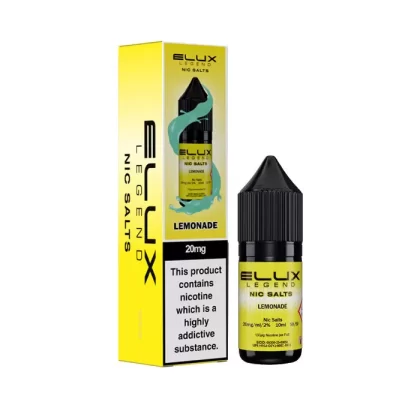 Lemonade 10ml Nic Salt by Elux Legend