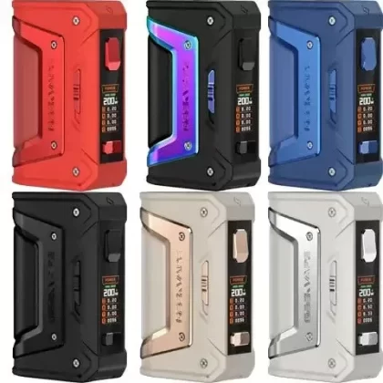 GeekVape L200 Classic 200w Mod - Colour#Black>Volcanic Grey>Rainbow>Beige>Blue>Red