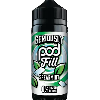 Spearmint Pod Fill E Liquid 100ml – 50VG - Vapestorm Co