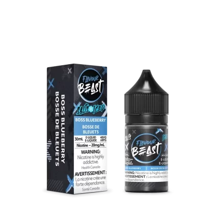 Flavour Beast E-liquid – Boss Blueberry Iced