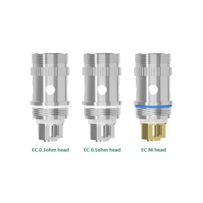 5PCS-PACK Eleaf EC Coil 0.5 Ohm-0.3 Ohm-0.15 Ohm Head