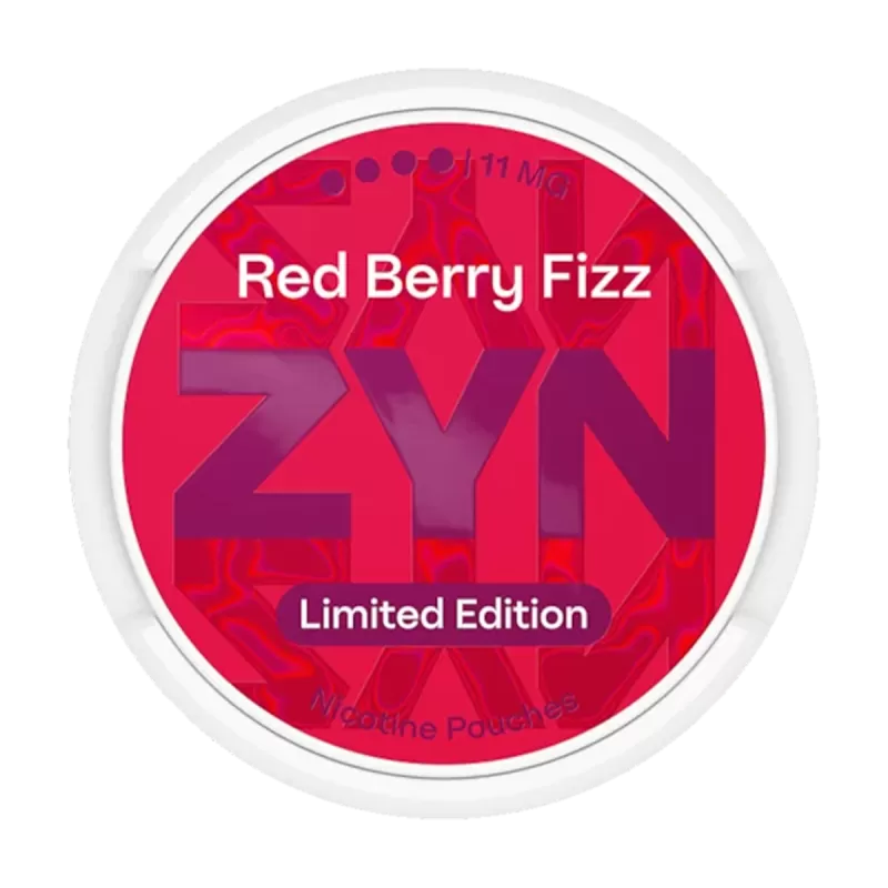 Red Berry Fizz ZYN Nicotine Pouches - Ecigwizard