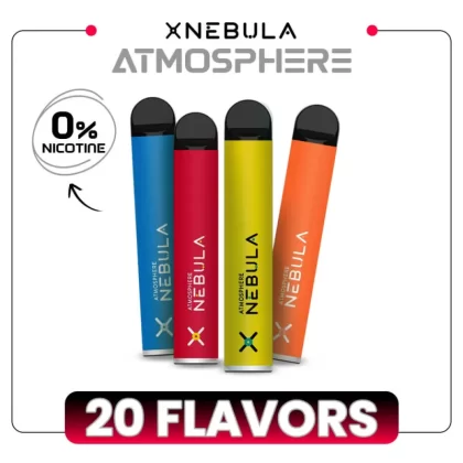 Nebula Atmosphere – Portable – 0 Nic Disposable Vape - Thevapersworld