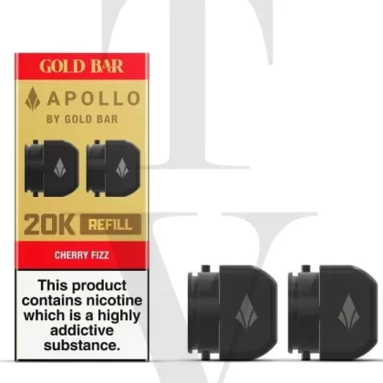 GOLD BAR APOLLO PREFILLED PODS 2PK 5 X MULTIPACK