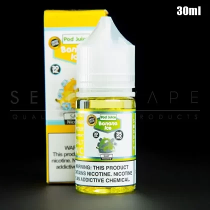 Pod Juice – Banana Freeze Nic Salt 30ml