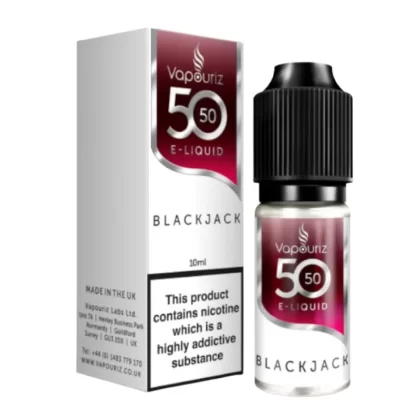 BlackJack E-Liquid 50/50 Series by Vapouriz (10ml) - 6mg